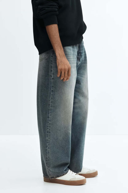 KOTTY Mens Regular Fit|Classic Design with Stylish Look |Day Comfort|Mide Rise Strachable Jeans