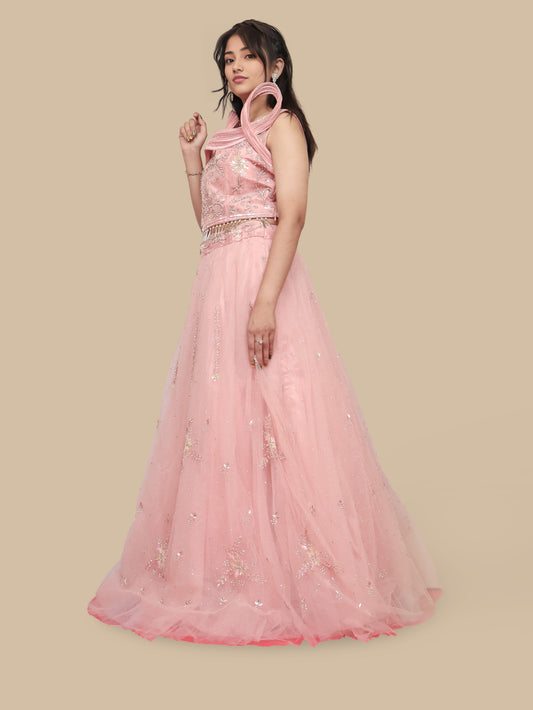 Stone & Sequins Lehenga Choli Set